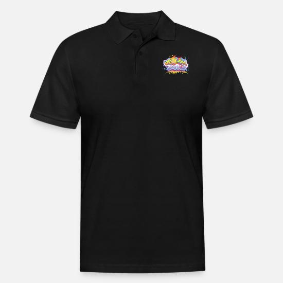 Abolish Ice Graffiti Steez' Men's Pique 
